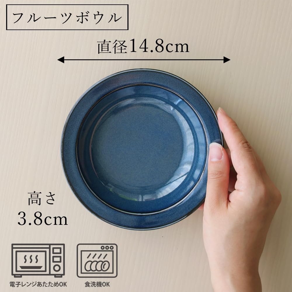 Сладкий дуэт Набор посуды Паста Салат Сделано в Мино Идея для подарка 4 предмета (Тарелка для карри, Тарелка, Миска, Миска) - Стильный, Коробчатый, Япония, Изделие, (CG-1827)