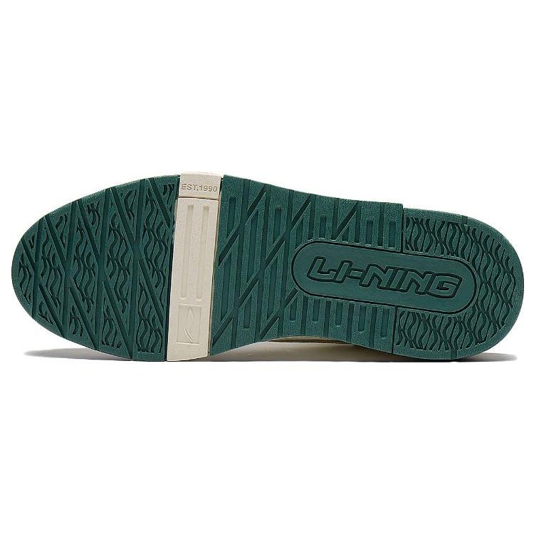 Li Ning 001 BTC нескользящие износостойкие низкие кроссовки для скейтбординга мужские кроссовки светло-зеленые AGCT007-4