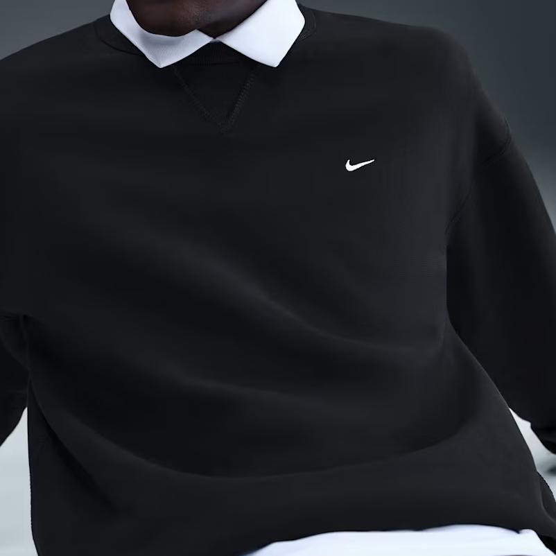 Nike Logo Loose Fit Crewneck Sweatshirt Men sweatshirt HV1086-010