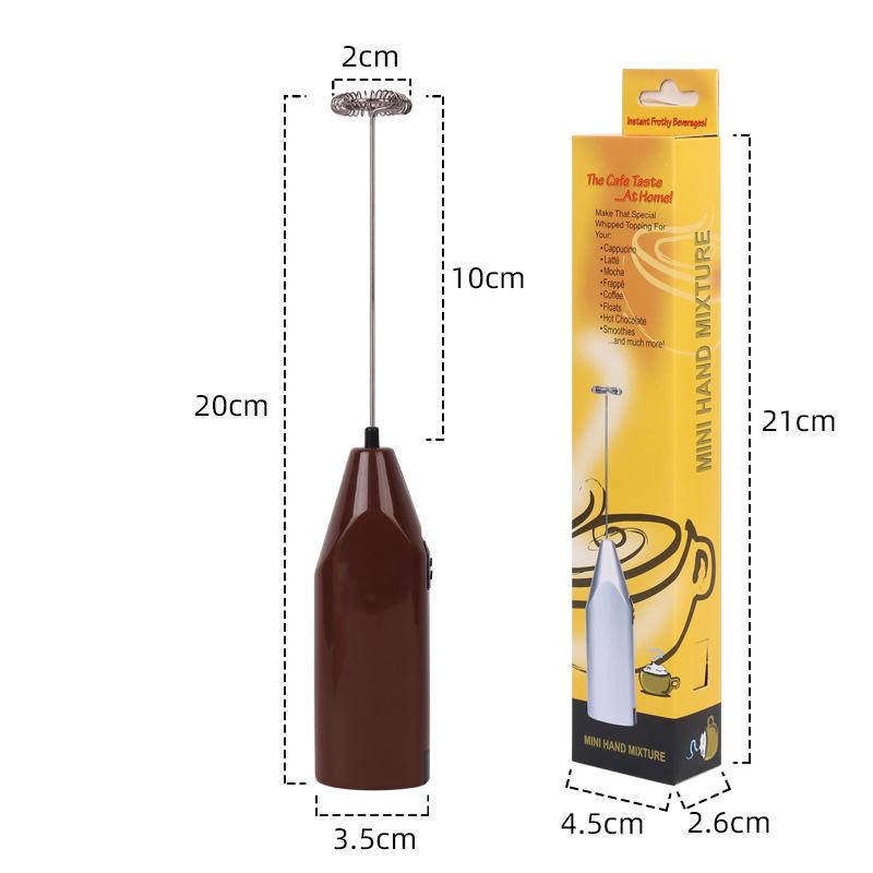 Mini Electric Milk Foamer Blender Wireless Coffee Whisk Mixer Handheld Egg Beater Cappuccino Frother Mixer Kitchen Whisk Tools