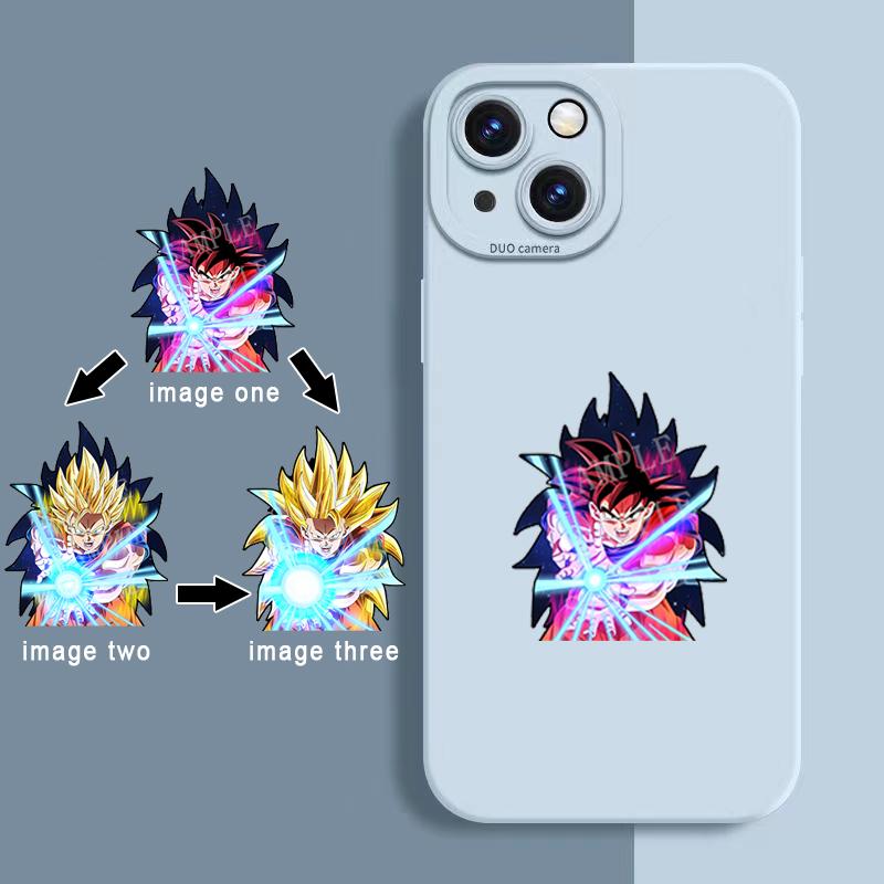 1 шт. Аниме Наруто Dragon Ball Z Гоку Веджета Магические Движущиеся Маленькие Наклейки Водонепроницаемые Наклейки Для Телефона Стакана Ноутбука и т.д. Игрушечные Подарки