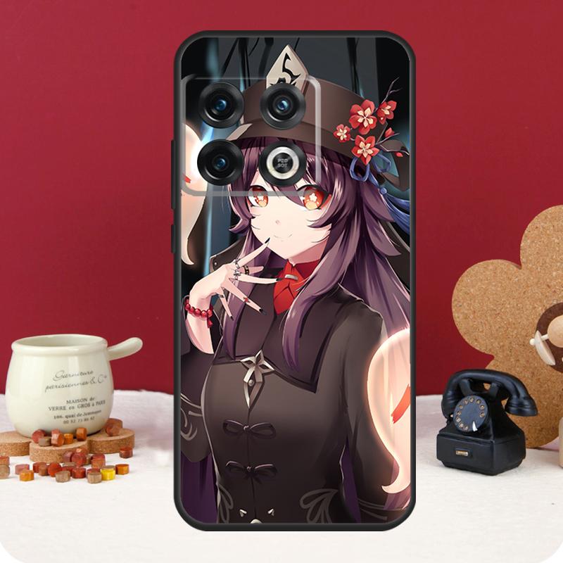 Чехол Hu Tao Genshin Impact для OnePlus Nord 4 CE 3 2 Lite N30 N20 N10 OnePlus 10T 8T 13R 12R 13 12 11 10 Pro