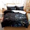 Cool Hot Game Identity V Bedding Set 3PCS Cartoon Kpop Duvet Cover Pillowcase Bed Set Home Textile For Boys Girls Bedroom Decora
