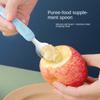 Ложка-пюре для пищевых продуктов без запаха, ложка для соскабливания фруктов, высококачественная ложка для прикорма