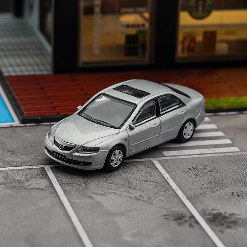 1/64 Scale Alloy for Mazda 6 Sedan Car Model Simulation Children's Toy Gift