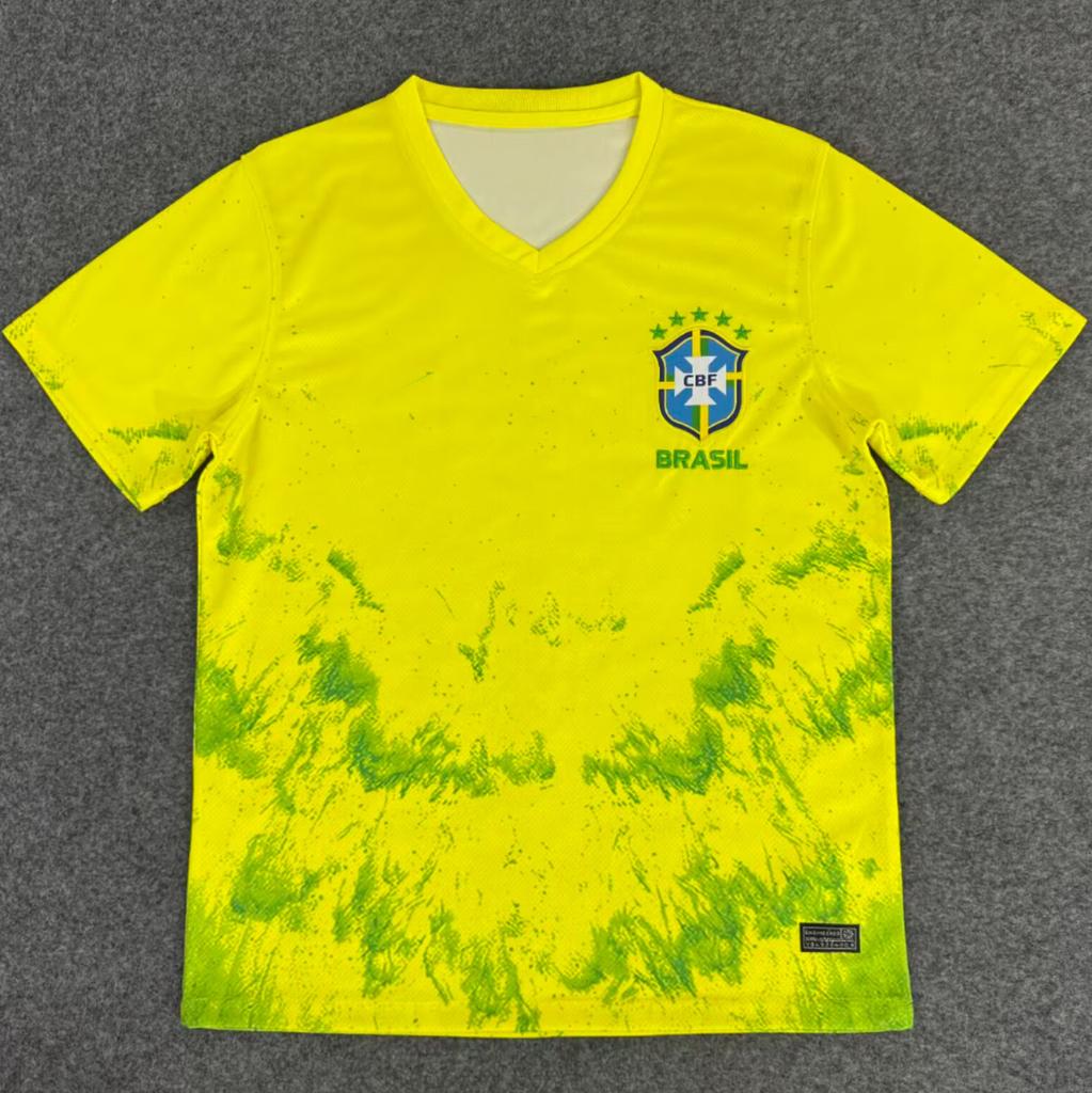 Five Star Brazil Home Away 980204 Retro Jersey National Team Fan Edition Thai Football