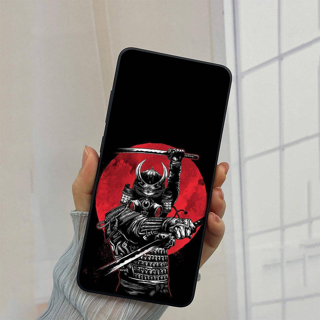 Для Samsung Galaxy S24 S23 iPhone 15 14 Xiaomi Redmi Note 13 12 11 Pro Max X 8 7 9 10 XR OPPO A15 Huawei чехол для телефона Япония самурай скелет череп ниндзя