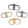 2X Adjustable Metal Buckle Clip Handbag Chain Strap Length Shorten Bag Accessory