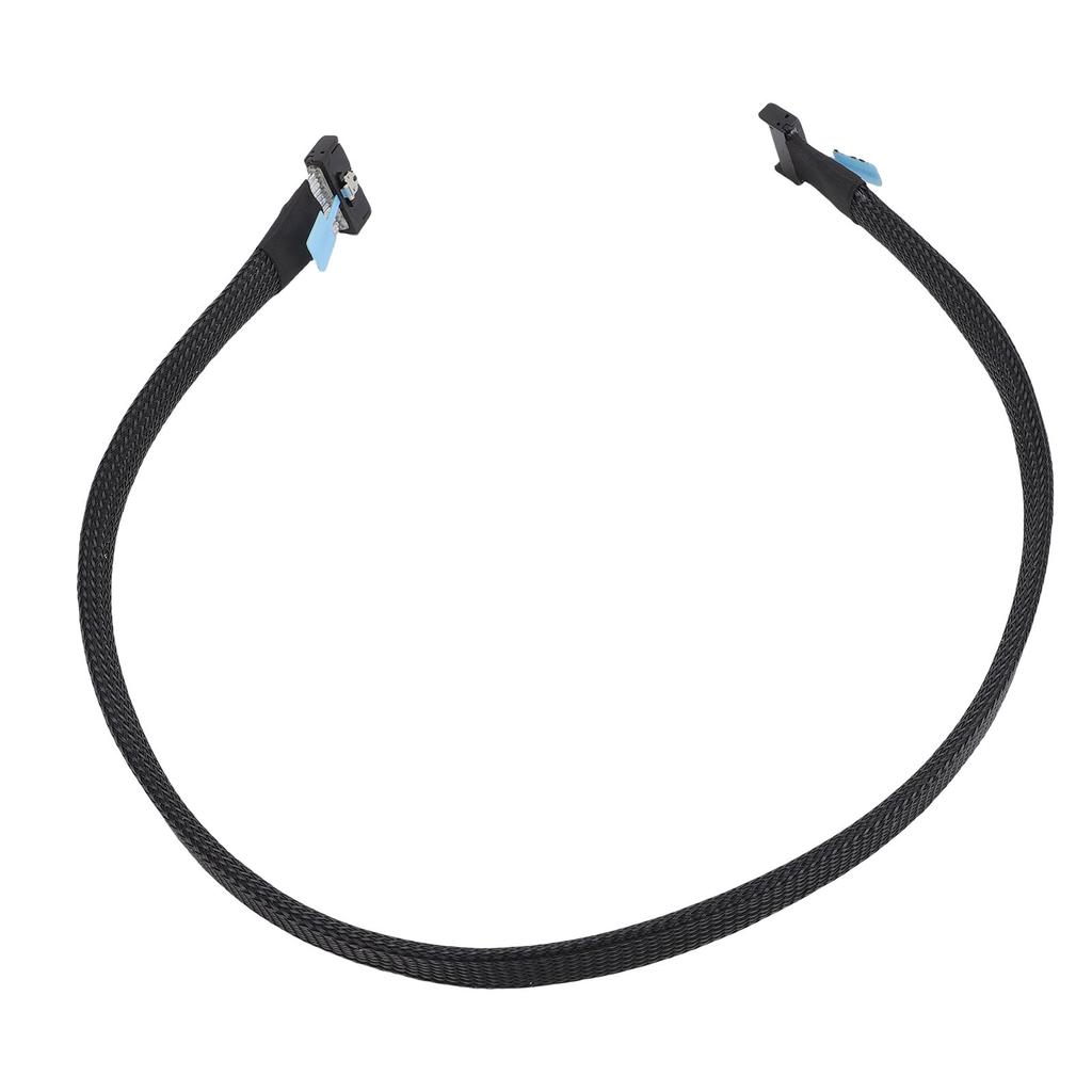 Кабель MCIO к MCIO 8X 74 контакта 2,1 фута Прямой к Прямому Кабель для передачи данных на высокой скорости 32 Гбит/с для Серверного Дата-центра