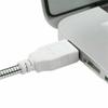 Металлический гибкий мини-светильник для чтения Зарядка через USB Вращение на 360 градусов Высокая яркость 28 светодиодных головок