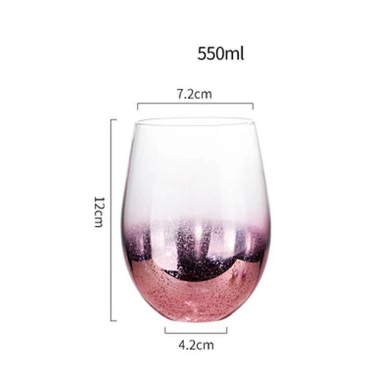 Оптовая продажа высококачественных стеклянных бокалов для красного вина, роскошных стеклянных бокалов, бокалов для вина, бокалов для шампанского Moet Vintage Drinking