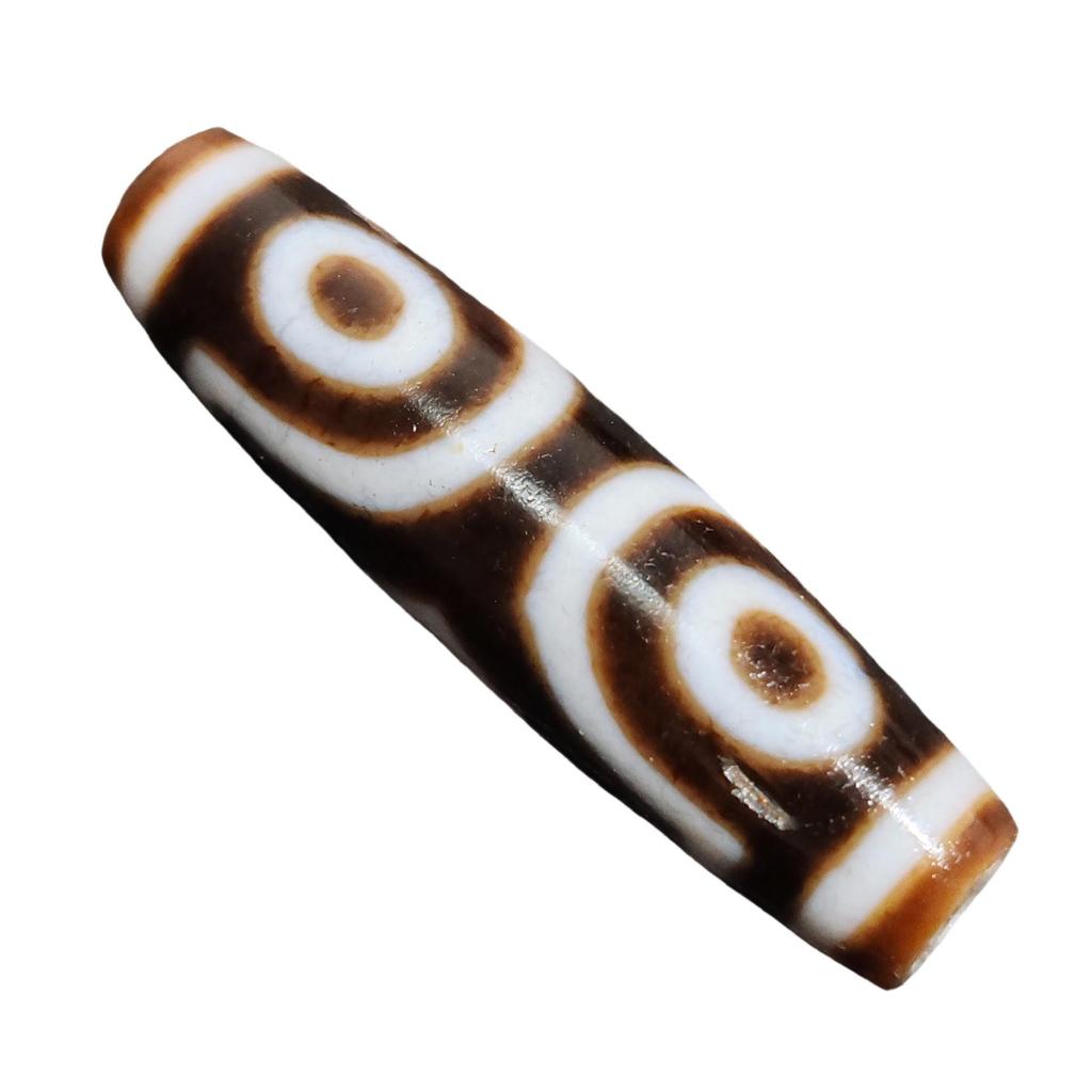 Тайваньский Шан Кен Черно-белый Трехглазый Агатовый Кулон-подвеска Дзи