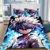 3D принты Hunter x Hunter Мягкое постельное белье Пододеяльник Наволочка Комплект постельного белья Для взрослых Мальчик Девочка Украшение спальни Детская Односпальная Двуспальная Большого размера Размеры