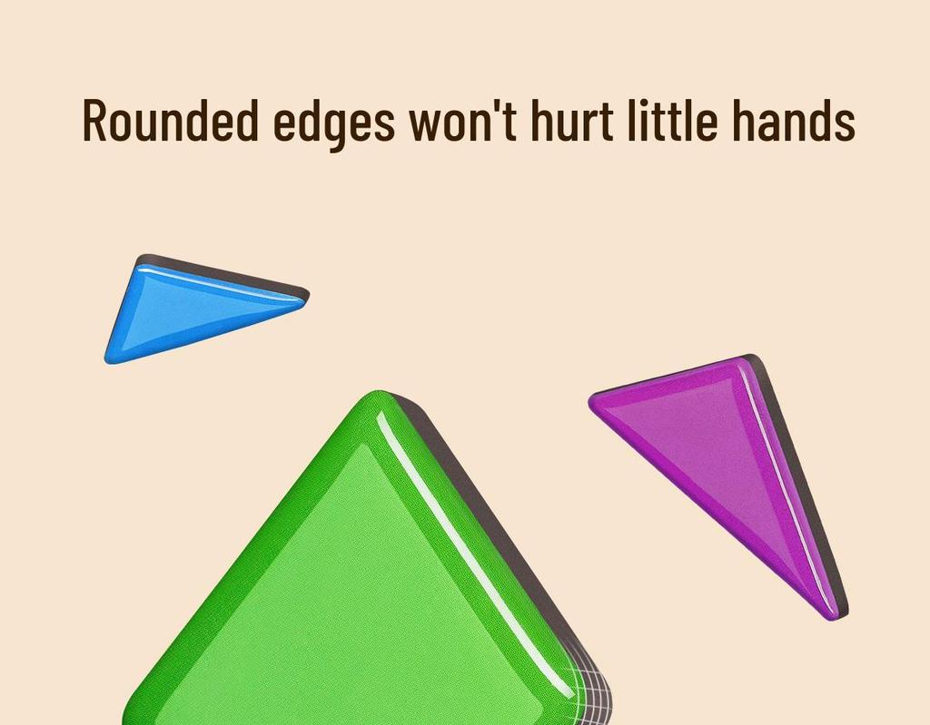 Магнитная головоломка Танграм для детей 3-6 лет - Развивающая игрушка для детей первого класса и детского сада