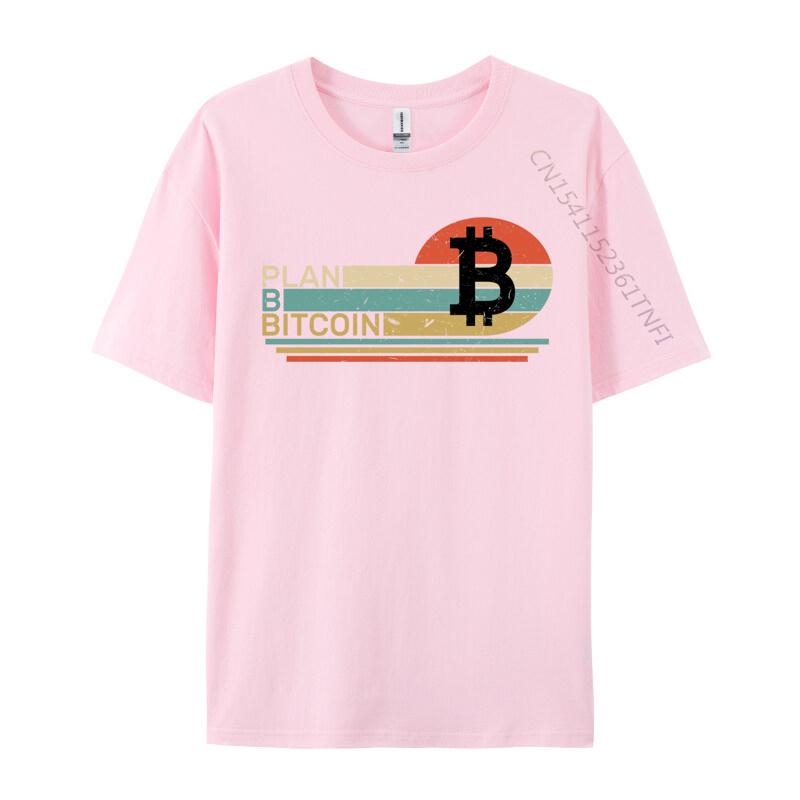 План Б Биткоин Криптовалюта Футболки Топы Футболки Хлопковые Футболки Модные Винтажные Уличные Футболки