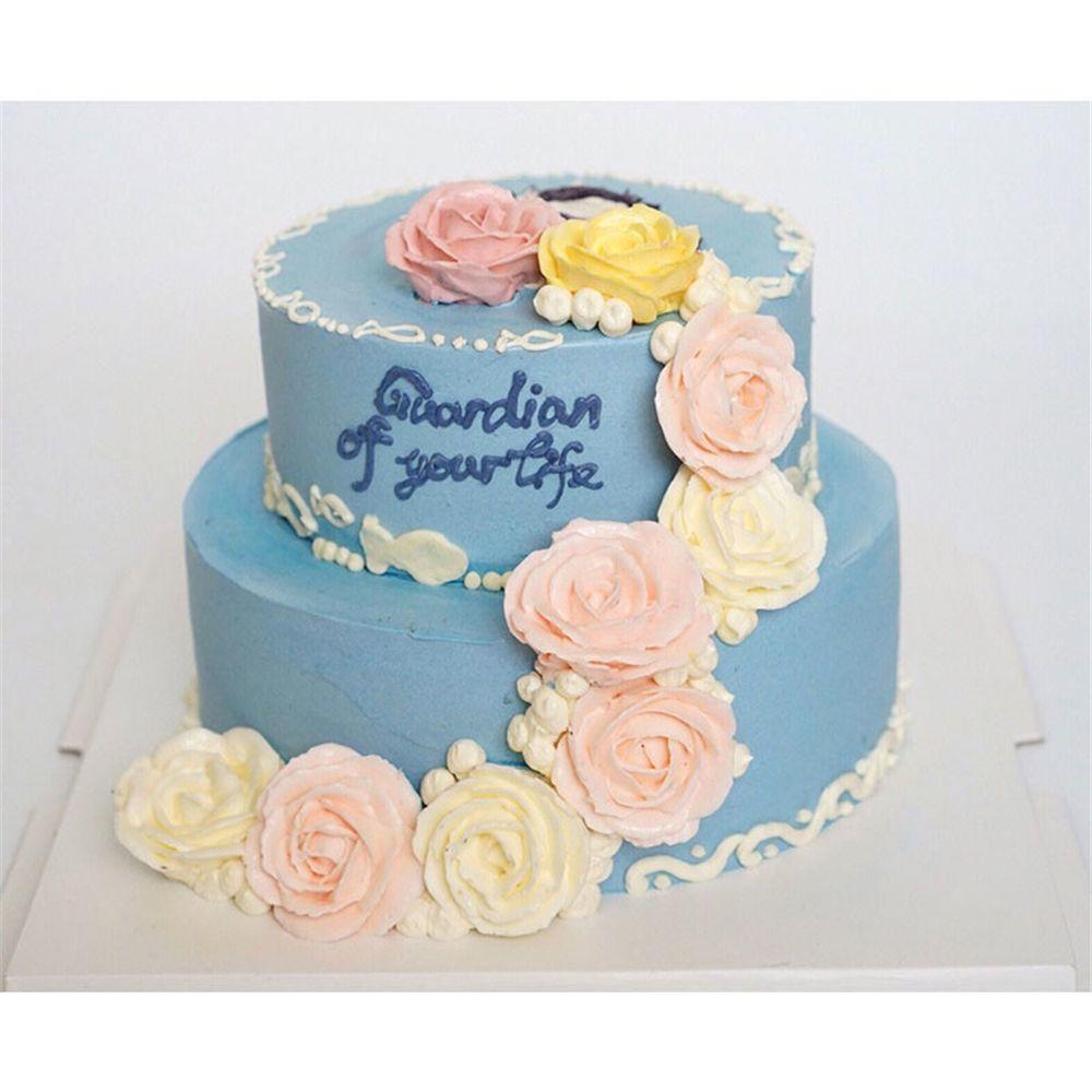 5 Pcs/Set DIY Rose Craft Icing Piping Nozzles Cake Decorating Tips Cream Petal Pastry