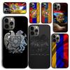 Чехол для телефона с гербом и флагом Армении для iPhone 17 Air 16 PRO MAX 15 14 PLUS 11 12 13 Задняя крышка Fundas Shell