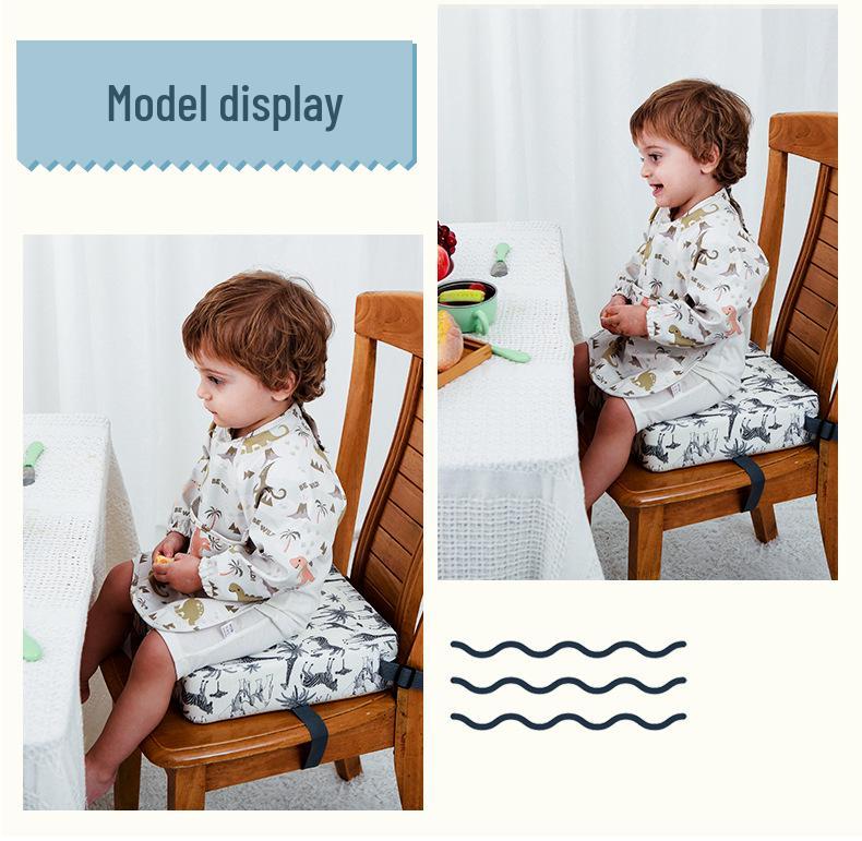 Waterproof Portable Child Booster Seat Cushion for Dining Chairs