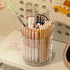Creative Pen Holder Plastic Makeup Brush Cylinder Miscellaneous Organizer Storage Rack  Living Room