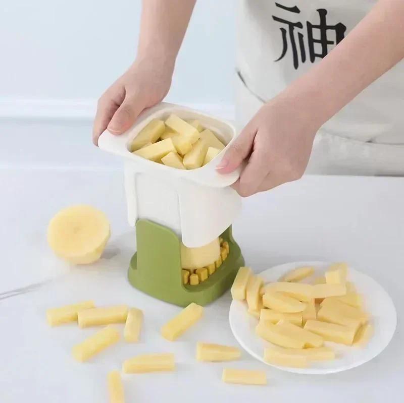 Kitchen Household Creative Chips Maker Chipper Potato Veggie Chopper Slicers Potato Chips Waffle Maker Vegetable Cutter Tools