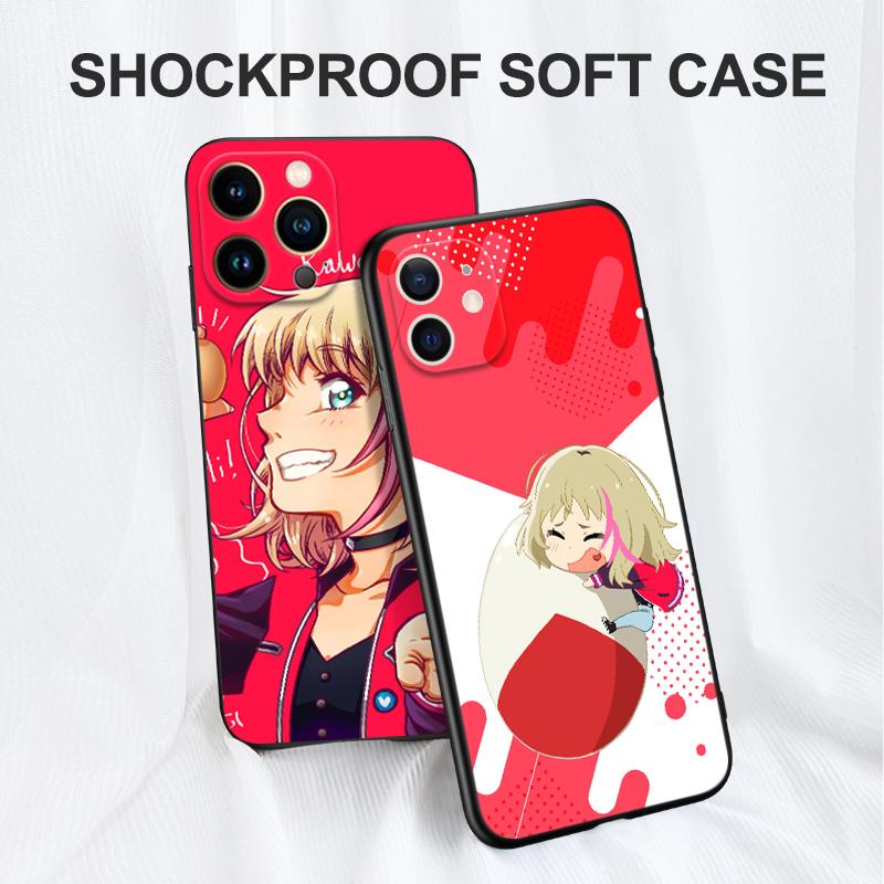 Черный ТПУ чехол для Motorola Edge 20 Lite Pro 2021 S Moto E20 E30 E40 E7 4G G 5G Plus rika wonder egg kawai