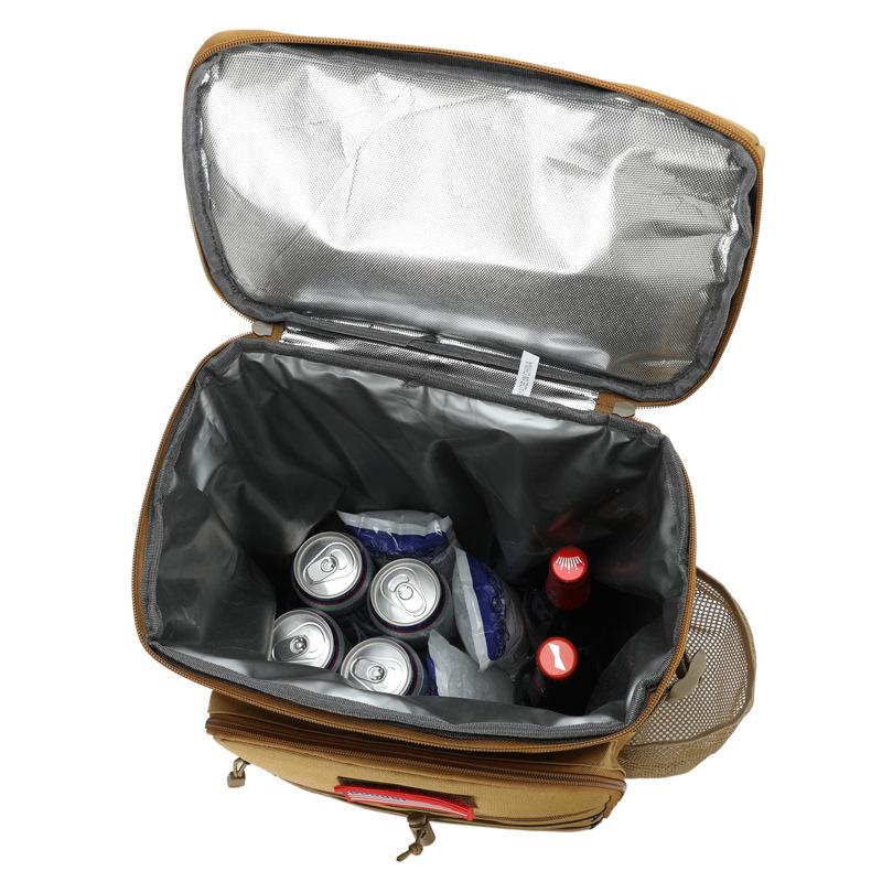Thickened insulated lunch bag for outdoor use PEVA Leak-proof insulated lunch bag, large capacity, portable