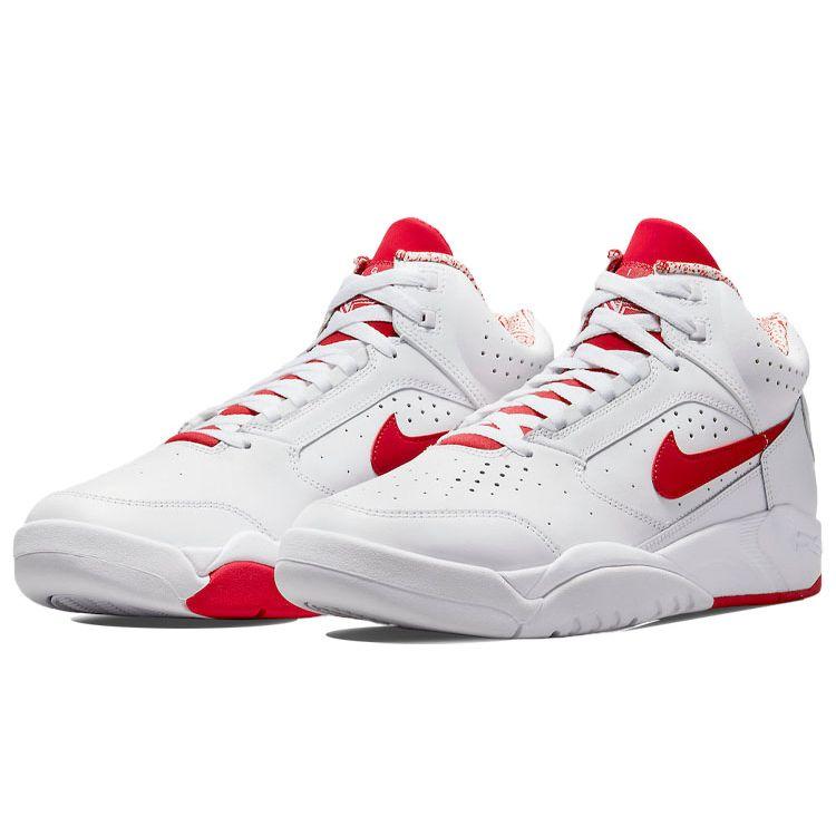 Nike Air Flight Lite Mid Мужские Белый Университетский Красный DJ2518-101
