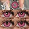 Eyeshare 1Pair Halloween Colored Contact Lenses for Eyes Lenses Red Eye Contacts Blue Eye Lens Cosplay Color Contact Lenses