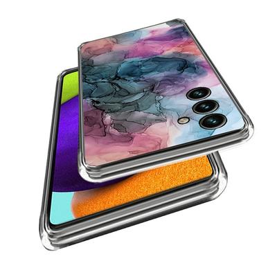 Для Samsung Galaxy S25+ Чехол Абстрактный Мраморный Узор Печать ТПУ Чехол для Телефона