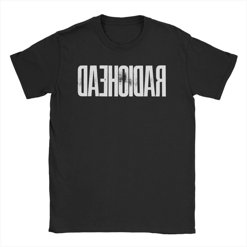 Men Women's The Swankys  Lifestyle T Shirts Radiohead Rock Band Pure Cotton Clothes Crew Neck Tee Shirt 4XL 5XL 6XL T-Shirt