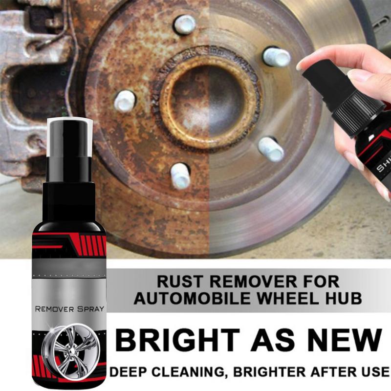Очиститель ржавчины и грязи ступицы колеса, спрей для удаления оксидного слоя, очиститель для автомобиля, многоцелевой спрей для удаления ржавчины с металлической поверхности