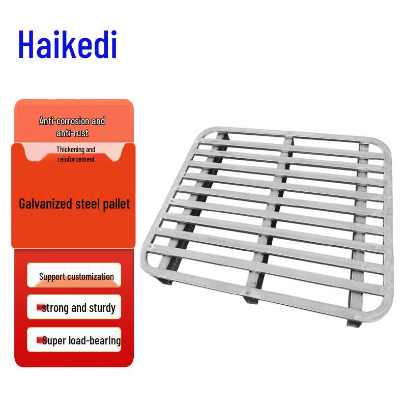 Heikedi Heavy-Duty Galvanized Steel Pallet