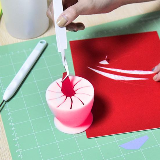 Виниловый сборщик мусора, мягкие силиконовые поделки на всасывании, виниловые инструменты для прополки, держатель для мусора, коробка, товары для дома