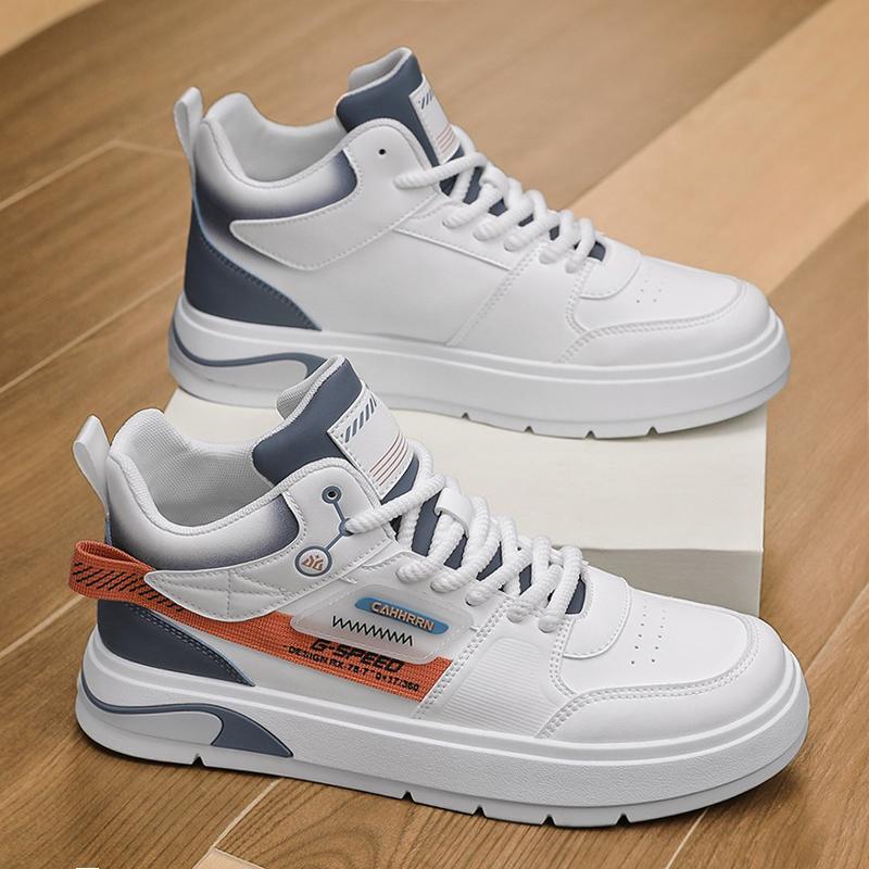 New Fashion Autumn And Winter Men's High Top Martin Boots Students Male Boys Trending Soft Sole Work Shoes Labor Protection Martin Sneakers