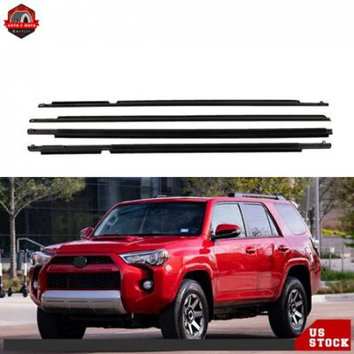 Для Toyota 4Runner 2010- Уплотнитель Молдинг Окна Погодный Уплотнитель Внешнего Окна
