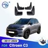 4 шт. автомобильные брызговики для Citroen C3 Aircross 2017 ~ 2018 брызговики Fender брызговики крышка аксессуары для колес