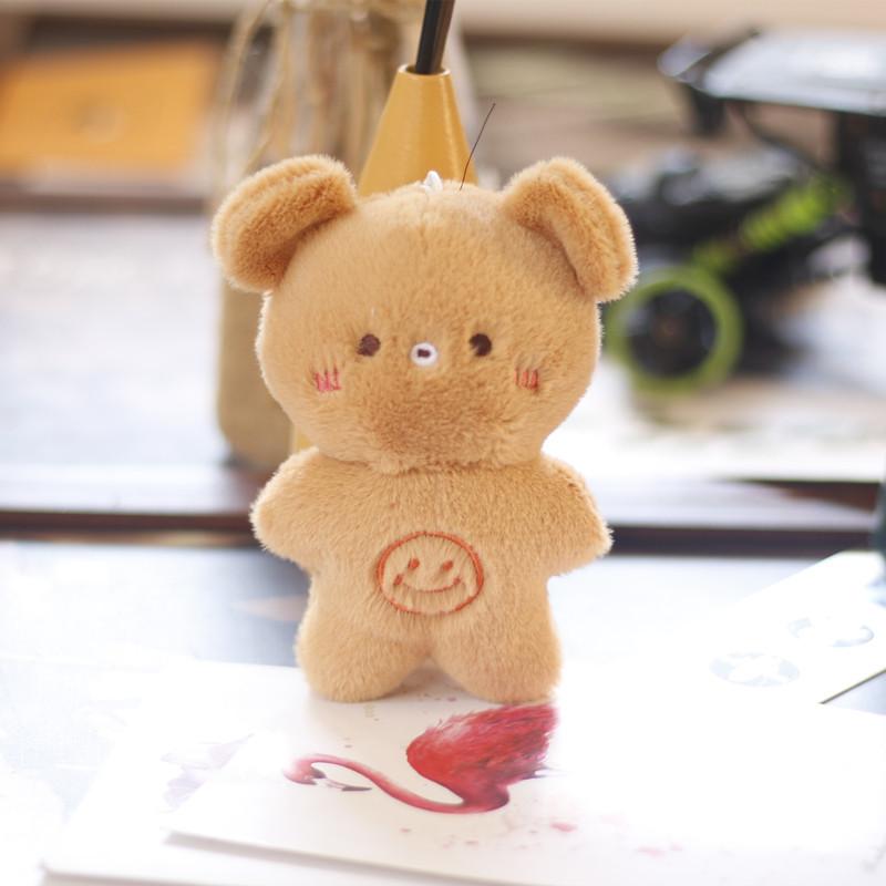 Милая маленькая лягушка подвеска плюшевая игрушка маленькая желтая кукла цыпленок свинья сумка подвесная маленькая кукла панда