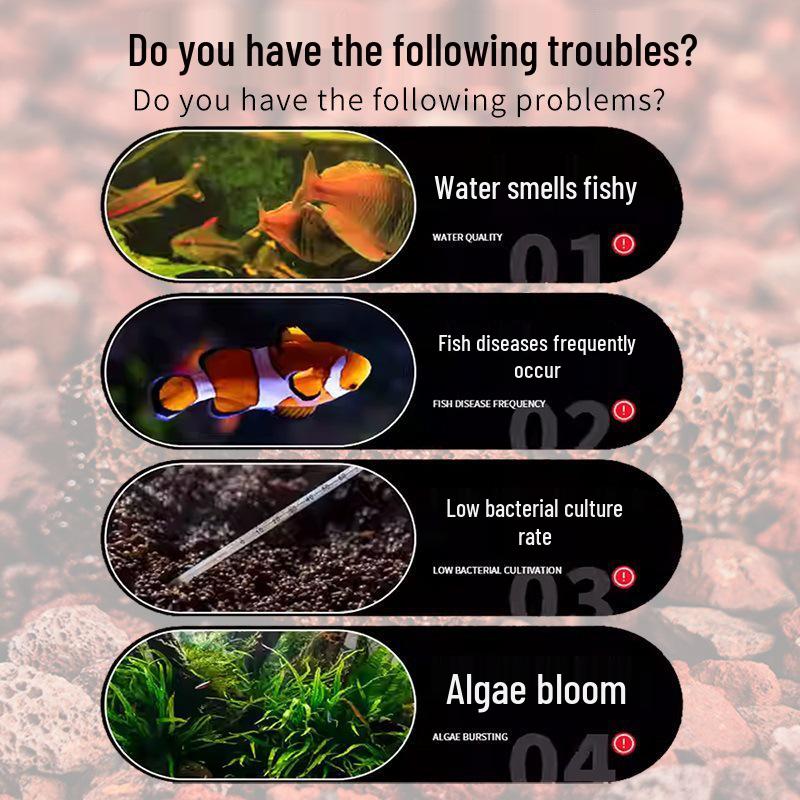 Volcanic Rock Aquarium Landscaping Stones - Natural Filtration Sand