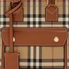 Burberry Freya Detachable Adjustable Shoulder Strap Tote Bag Women Tote Bags Classic-Beige Heather-Brown 80975661