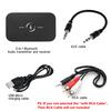 Bluetooth 5.0 аудио передатчик приемник стерео 3,5 мм AUX разъем RCA USB Dongle музыкальный беспроводной адаптер для автомобильного комплекта ПК ТВ наушники