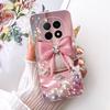 For Oppo A5 Pro A5X A5 4G 5G / Oppo K13x Global Phone Case Clear Soft TPU Bumper Cover Cat Cartoon Luxury Butterfly Flower Funda