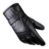 Men's Winter Touch Screen Gloves: Velvet-Lined, Thick, Waterproof, Windproof for Motorcycle Riding, Outdoor Skiing, and Cold Weather.