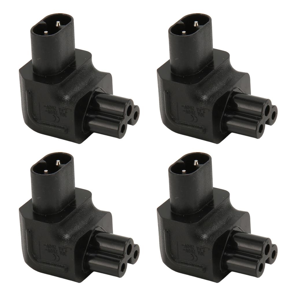 4 шт. адаптер питания IEC320 C8 - IEC320 C5 профессиональный медный компьютерный адаптер питания для PDU