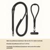 Adjustable Length Mobile Phone Lanyard Switchable 3-in-1 Phone Chain  Men Women