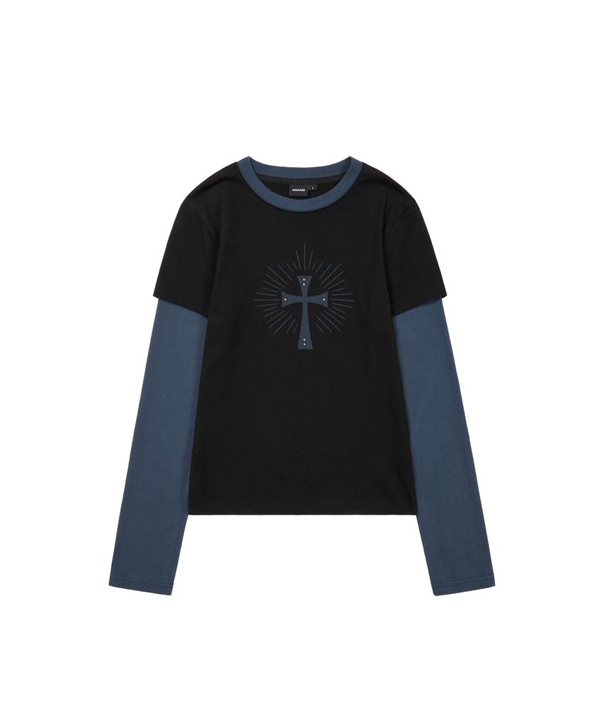 AAKAM Wings Layered Long Sleeve (Black)