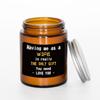 Inspired Aromatic Soy Wax Candles Custom Glass Jar Home Fragrance Candles Cute Birthday Christmas Halloween Gifts