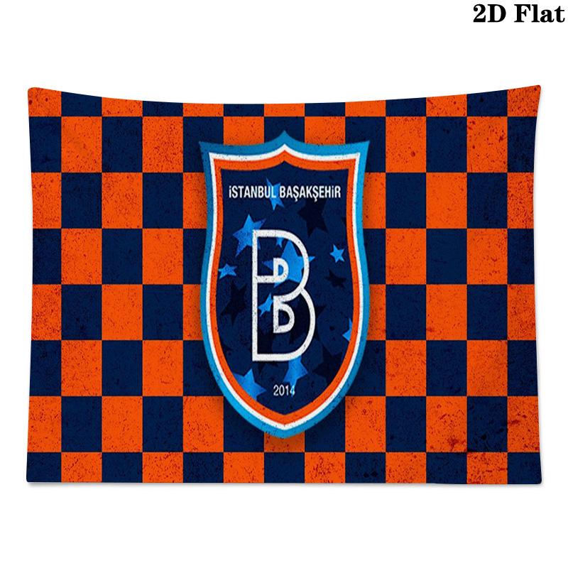 Estambul Basaksehir Wall Tapestry Aesthetic Wall Hanging Printed Fabric Blanket Decorative Tapestries for Bedroom Living Room Home Decor