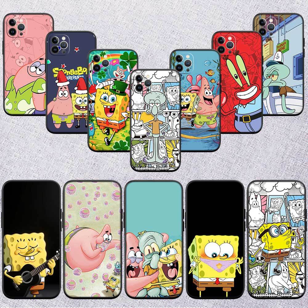 Patrick Star SpongeBob Case for Samsung Note 20 10 S25 Plus Ultra Lite FE M20 M21 M30 M31 M51 A11 A26 A51 A52 A53 A56 A70 A71 A72 A73