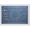(large Blue) 65*45cm Non-stick, Food Safe Baking Mat