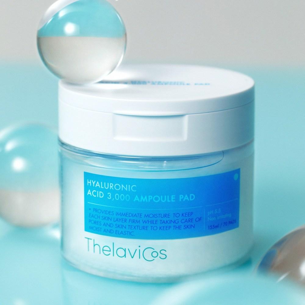 Teravicos Hyaluronic Acid 3000 Ампульные подушечки 155 мл, 70 шт., 3 шт.